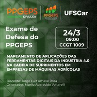 Exame de Defesa de Discente do PPGEP-So