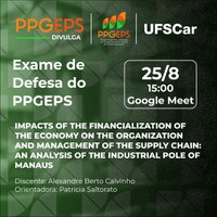 Exame de Defesa de Discente do PPGEPS